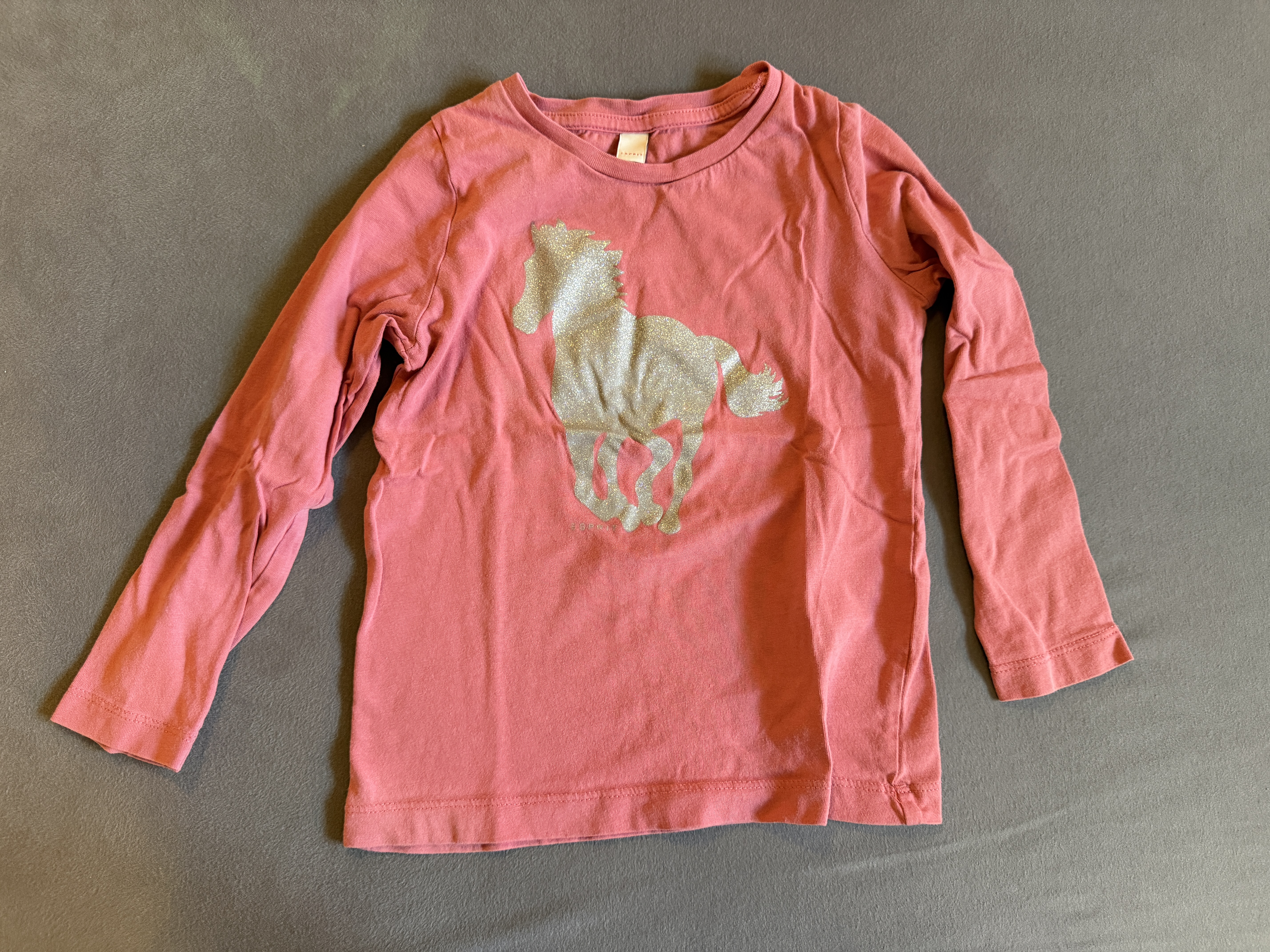 Esprit Glitzerpferd Longsleeve