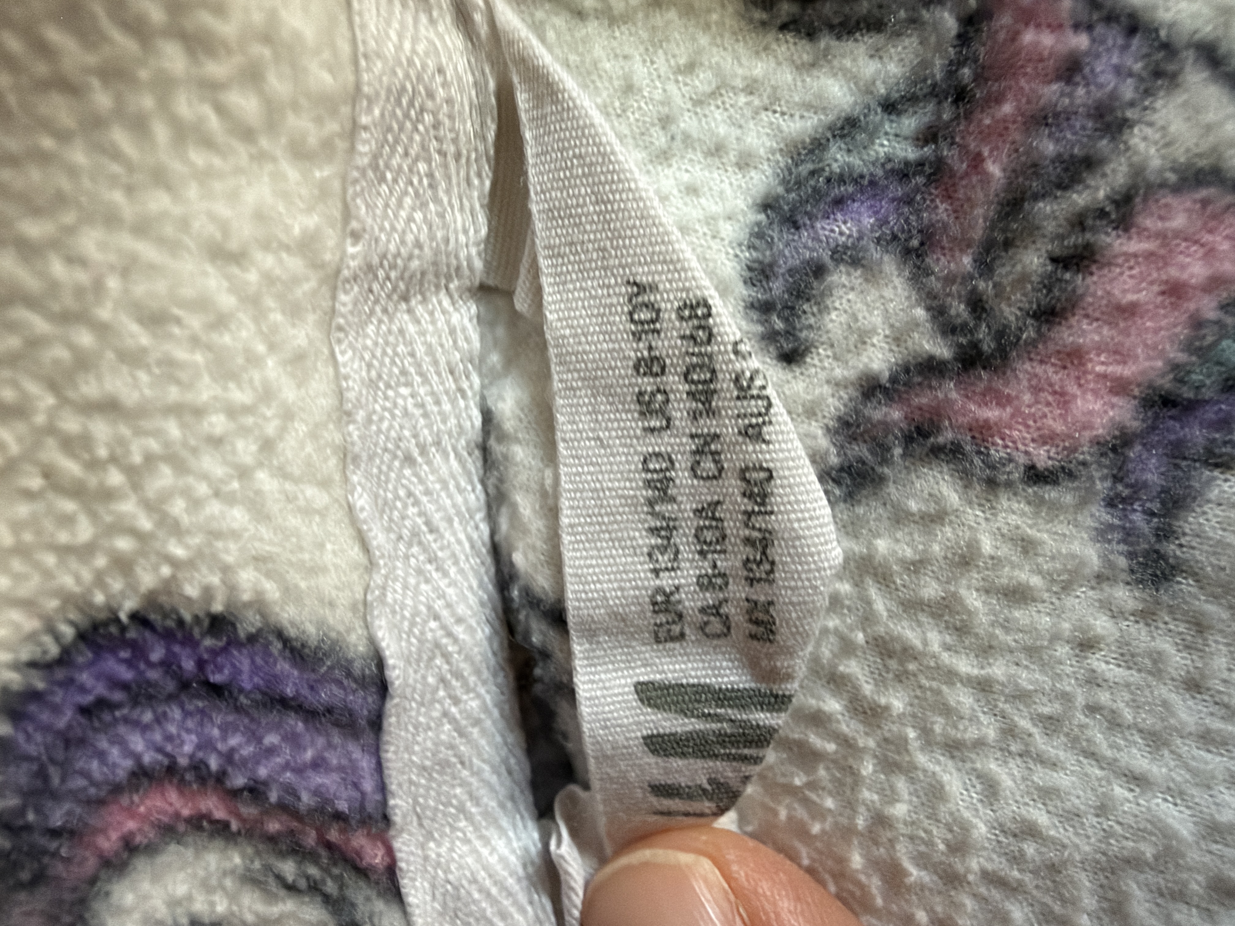 H&M dünne Fleecejacke Einhorn