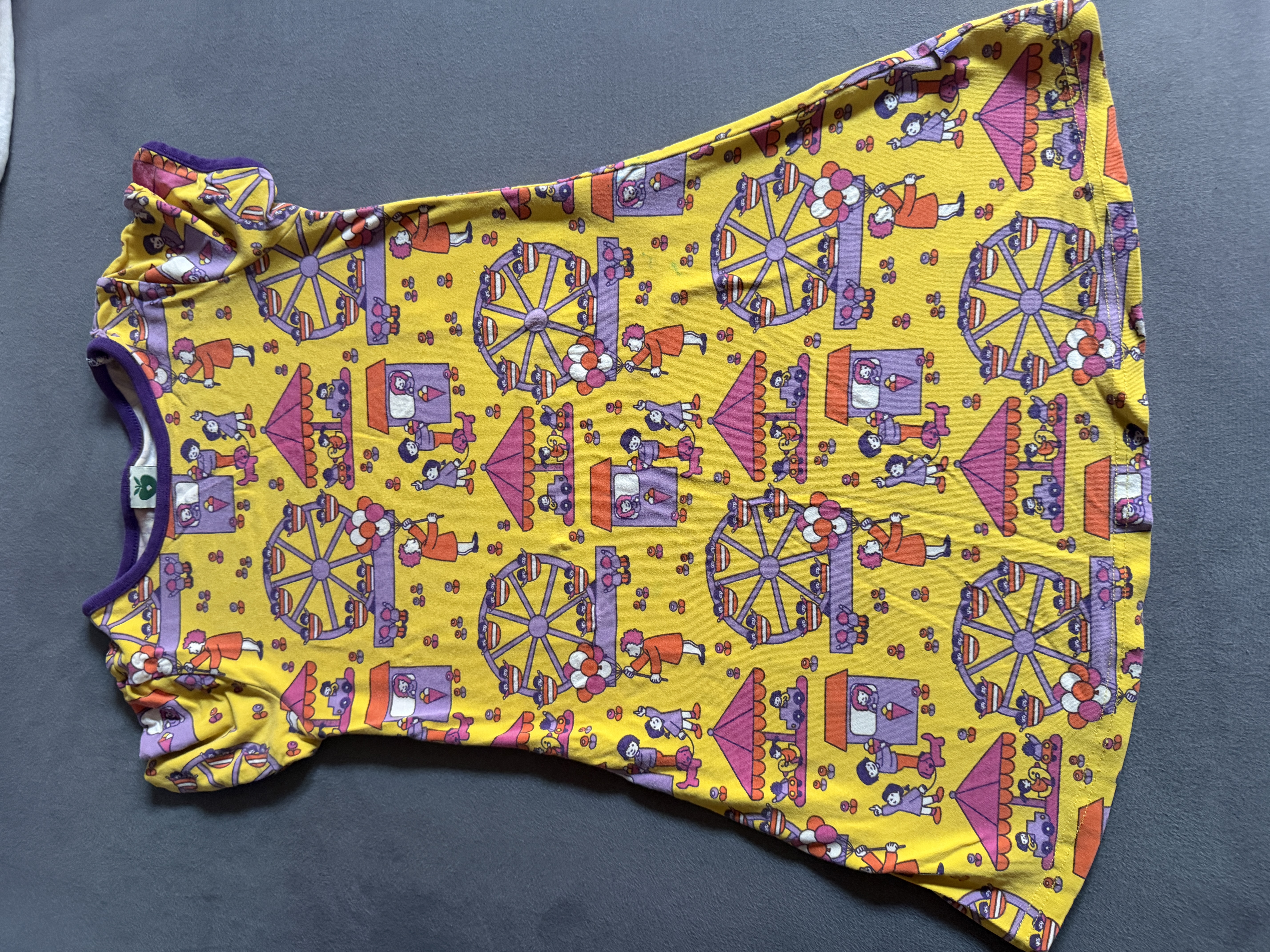 Smafolk Kurzarm Kleidchen Kirmes