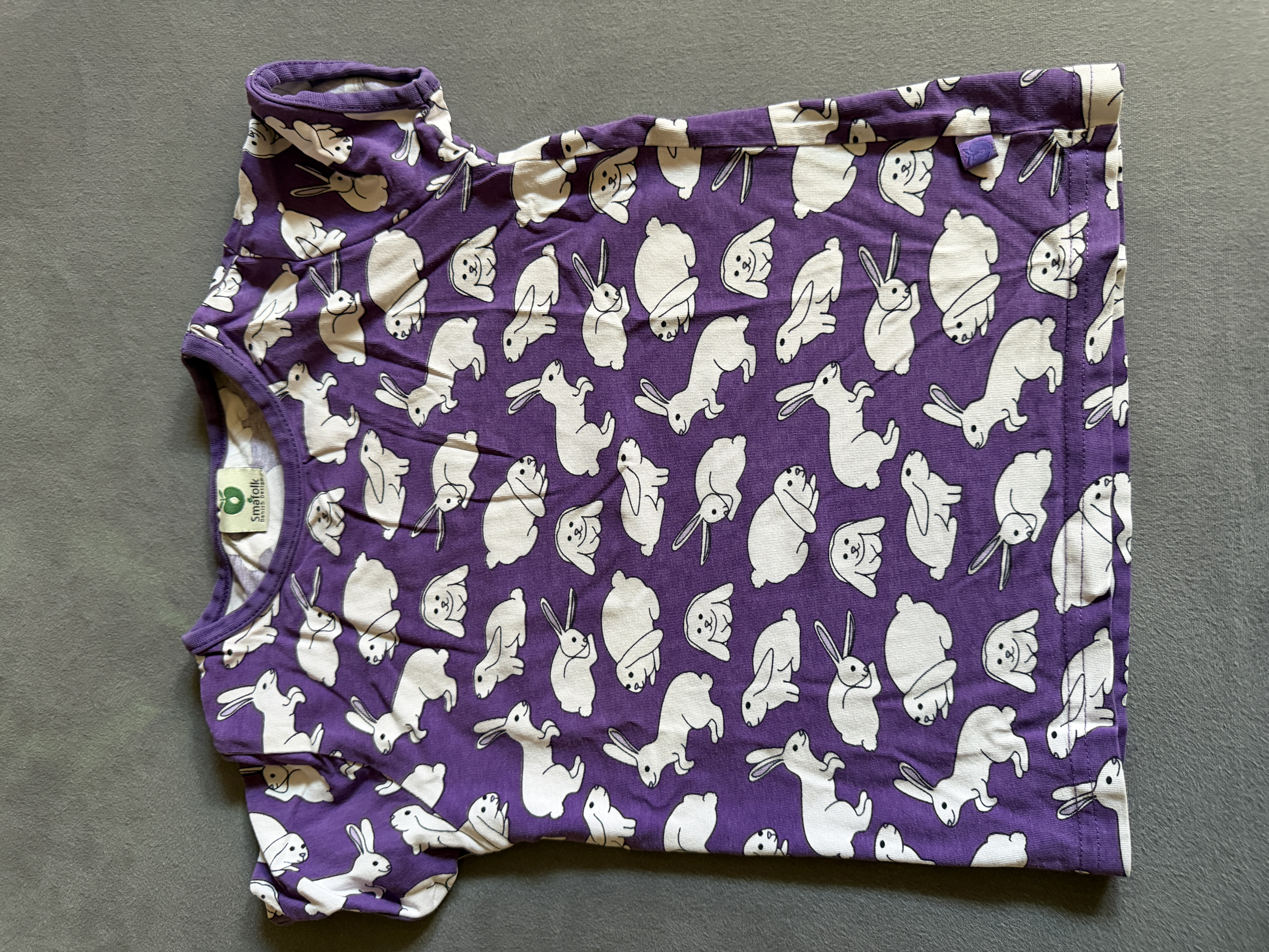 Smafolk T-Shirt lila Häschen