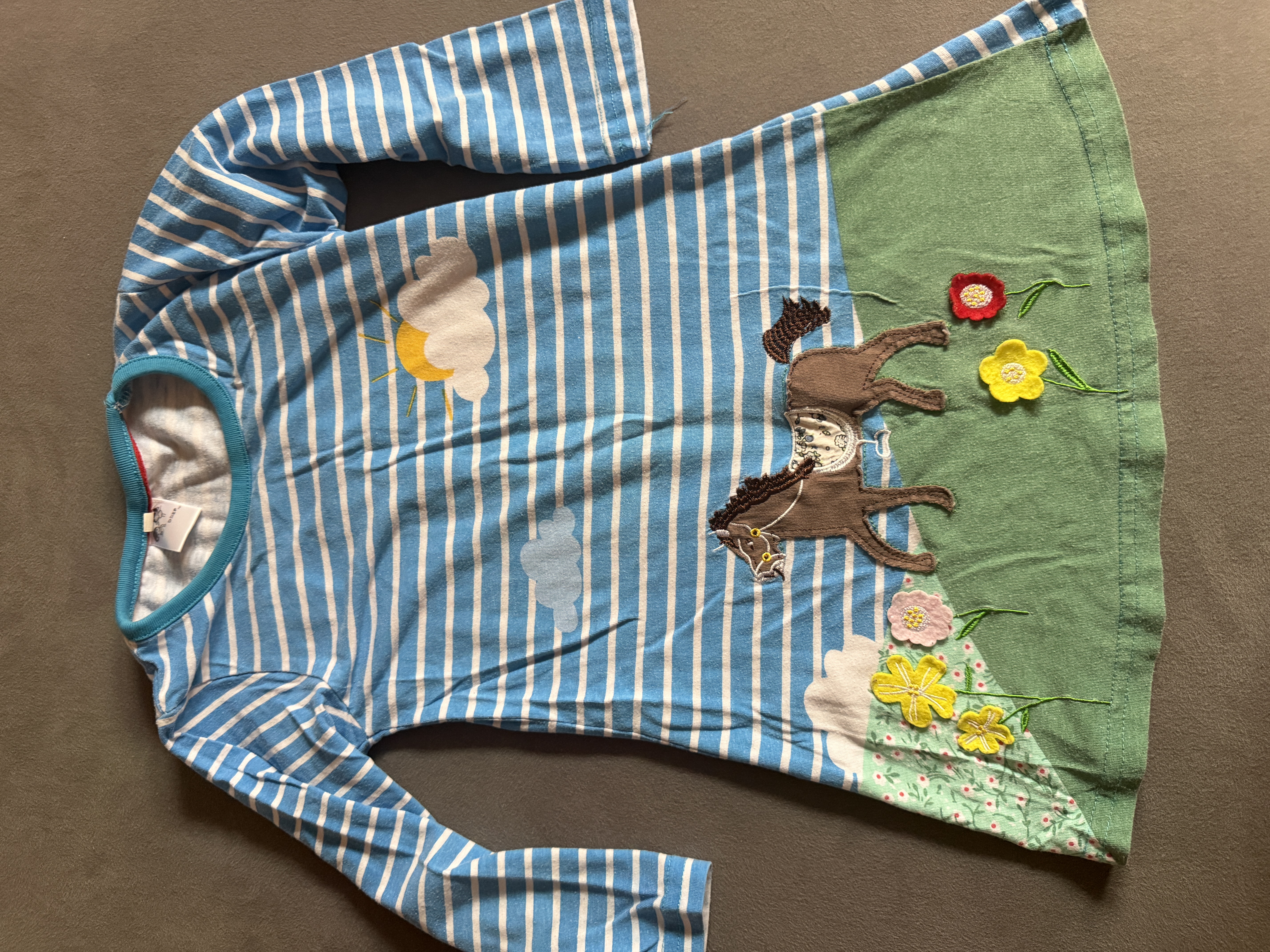 Kleidchen im Patchwork-Stil